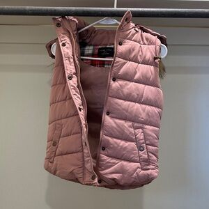 Pink Puffer Vest